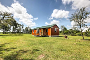 Tranquil Plantersville Cabin Farm Animals On-Site